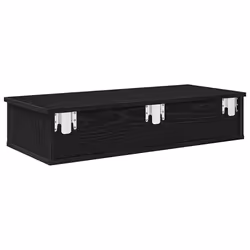 VidaXL 859951 étagères Bois Noir - Vue supplémentaire 6