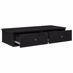 VidaXL 859951 étagères Bois Noir - Vue supplémentaire 7