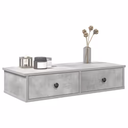 VidaXL 859953 étagères Bois Gris