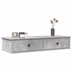 VidaXL 859962 étagères Bois Gris
