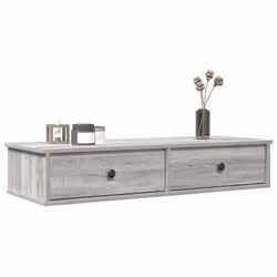 VidaXL 859964 étagères Bois Gris