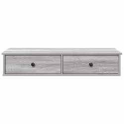 VidaXL 859964 étagères Bois Gris - Vue supplémentaire 4