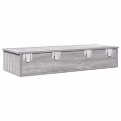 VidaXL 859964 étagères Bois Gris - Vue supplémentaire 6