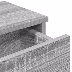 VidaXL 859964 étagères Bois Gris - Vue supplémentaire 8