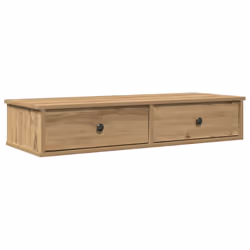 Cette étagère murale avec tiroirs est conçue pour être une extension décorative et pratique de votre décoration intérieure. M ...