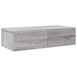 VidaXL 859973 étagères Bois Gris