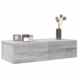 VidaXL 859973 étagères Bois Gris