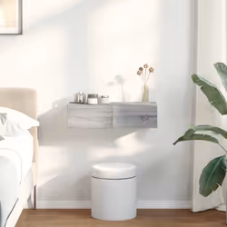 VidaXL 859973 étagères Bois Gris