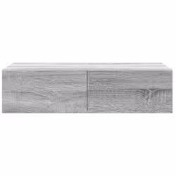 VidaXL 859982 étagères Bois Gris - Vue supplémentaire 4