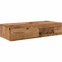 Cette étagère murale avec tiroirs est conçue pour être une extension décorative et pratique de votre décoration intérieure. M ...