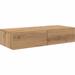 Cette étagère murale avec tiroirs est conçue pour être une extension décorative et pratique de votre décoration intérieure. M ...