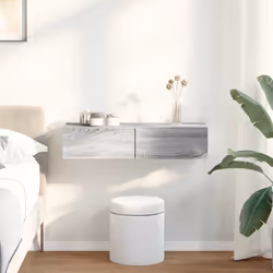 VidaXL 859991 étagères Bois Gris