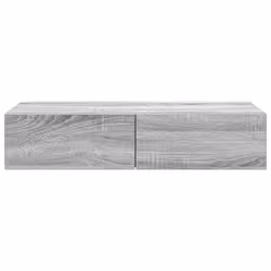 VidaXL 859991 étagères Bois Gris - Vue supplémentaire 4