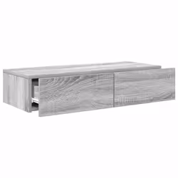 VidaXL 859991 étagères Bois Gris - Vue supplémentaire 7
