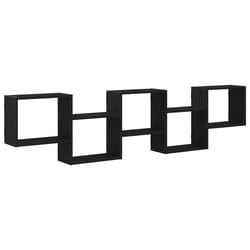 VidaXL 859996 étagères Bois Noir