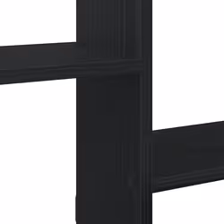 VidaXL 859996 étagères Bois Noir - Vue supplémentaire 6