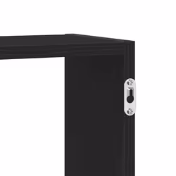 VidaXL 859996 étagères Bois Noir - Vue supplémentaire 7