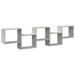VidaXL 859998 étagères Bois Gris