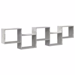 VidaXL 859998 étagères Bois Gris - Vue supplémentaire 5