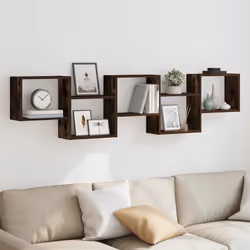 VidaXL 859999 étagères Bois Chêne, Marron