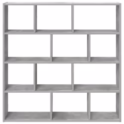 VidaXL 860007 étagères Bois Gris - Vue supplémentaire 4