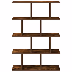 VidaXL 860017 étagères Bois Chêne, Marron - Vue supplémentaire 4