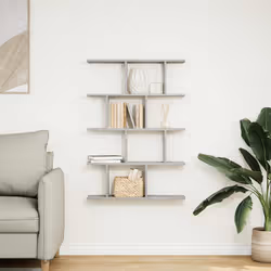 VidaXL 860018 étagères Bois Gris
