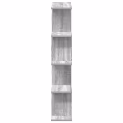 VidaXL 860018 étagères Bois Gris - Vue supplémentaire 5