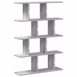 VidaXL 860018 étagères Bois Gris - Vue supplémentaire 6