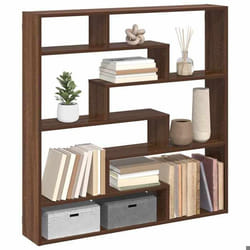 vidaXL Étagère cube murale 7 compartiments chêne marron 860028