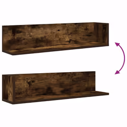 VidaXL 860035 étagères Bois Chêne, Marron - Vue supplémentaire 8