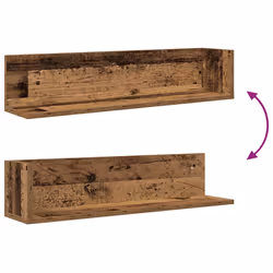 VidaXL 860038 étagères Bois - Vue supplémentaire 8