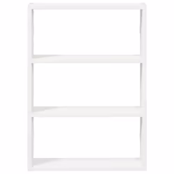 VidaXL 860049 étagères Bois Blanc - Vue supplémentaire 4