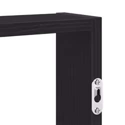 VidaXL 860050 étagères Bois Noir - Vue supplémentaire 7