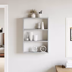 VidaXL 860052 étagères Bois Gris - Vue supplémentaire 3