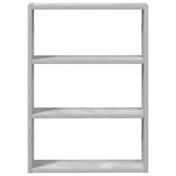 VidaXL 860052 étagères Bois Gris - Vue supplémentaire 4