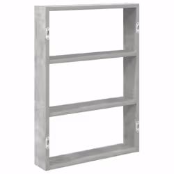 VidaXL 860052 étagères Bois Gris - Vue supplémentaire 6
