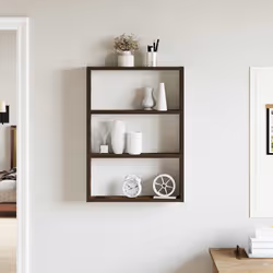 VidaXL 860053 étagères Bois Chêne, Marron - Vue supplémentaire 3