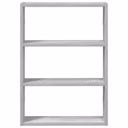 VidaXL 860054 étagères Bois Gris - Vue supplémentaire 4