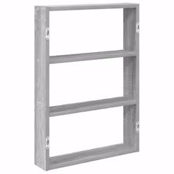 VidaXL 860054 étagères Bois Gris - Vue supplémentaire 6