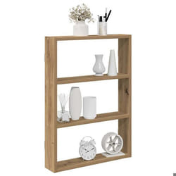 Étagère Murale Chêne Artisanal 43x9x60 Cm Bois D'Ingénierie Vidaxl