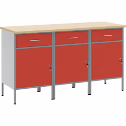 Cette armoire de travail industrielle est parfaite pour combiner fonctionnalité et style. Elle est idéale pour tous tes besoi ...