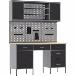 Ce cabinet est solide et te facilite la vie dans les ateliers, garages, et bureaux à domicile. Avec une façade en acier et de ...