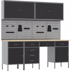 Ce cabinet de rangement d'outils industriel est la solution parfaite pour garder tes outils en ordre dans le garage ou l'atel ...