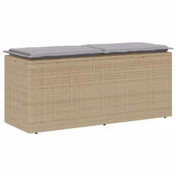 VidaXL 4104148, Gris clair, Rotin, Acier, 110 kg, Adultes et enfants, 1100 mm, 400 mm