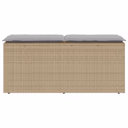 VidaXL 4104148 banc de jardin Rotin, Acier - Vue supplémentaire 4