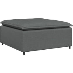 Module de repose-pieds de canapé modulaire gris foncé - Vidaxl