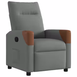 VidaXL 4104810, Tissu, Gris, Marron, mousse, 110 kg, 690 mm, 860 mm