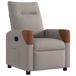 VidaXL 4104814, Tissu, Taupe, Marron, mousse, 110 kg, 690 mm, 860 mm
