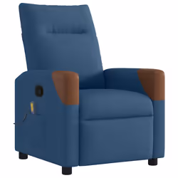 VidaXL 4104815, Tissu, Bleu, Marron, mousse, 110 kg, 690 mm, 860 mm
